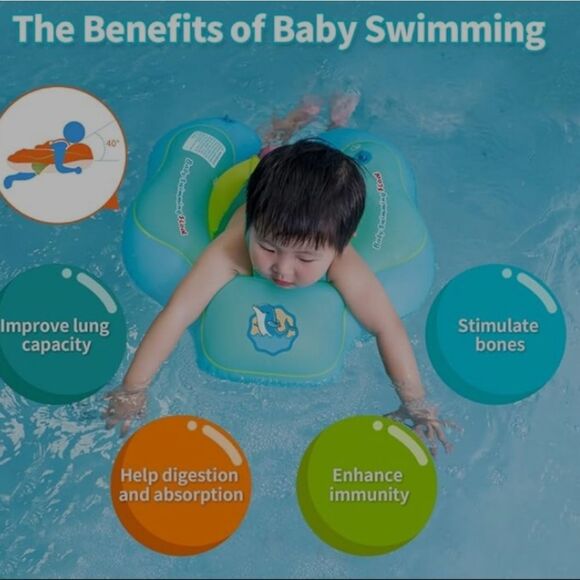 Baby Swimming Float with Canopy - Picture 3 of 8